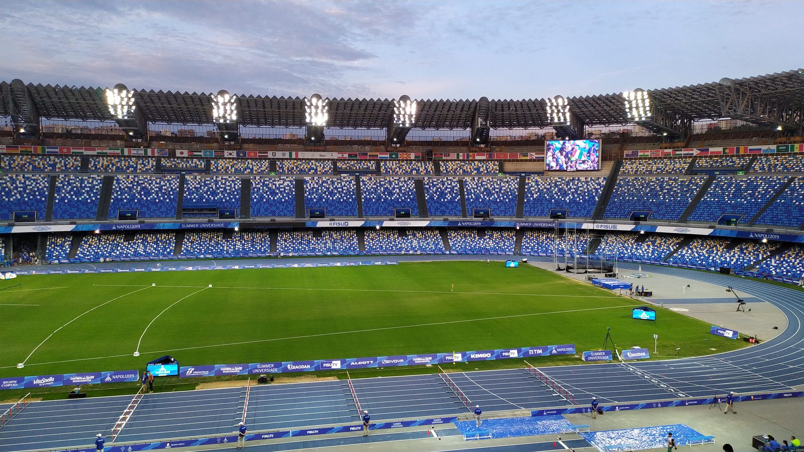 Napoli maç ve stadyum anları