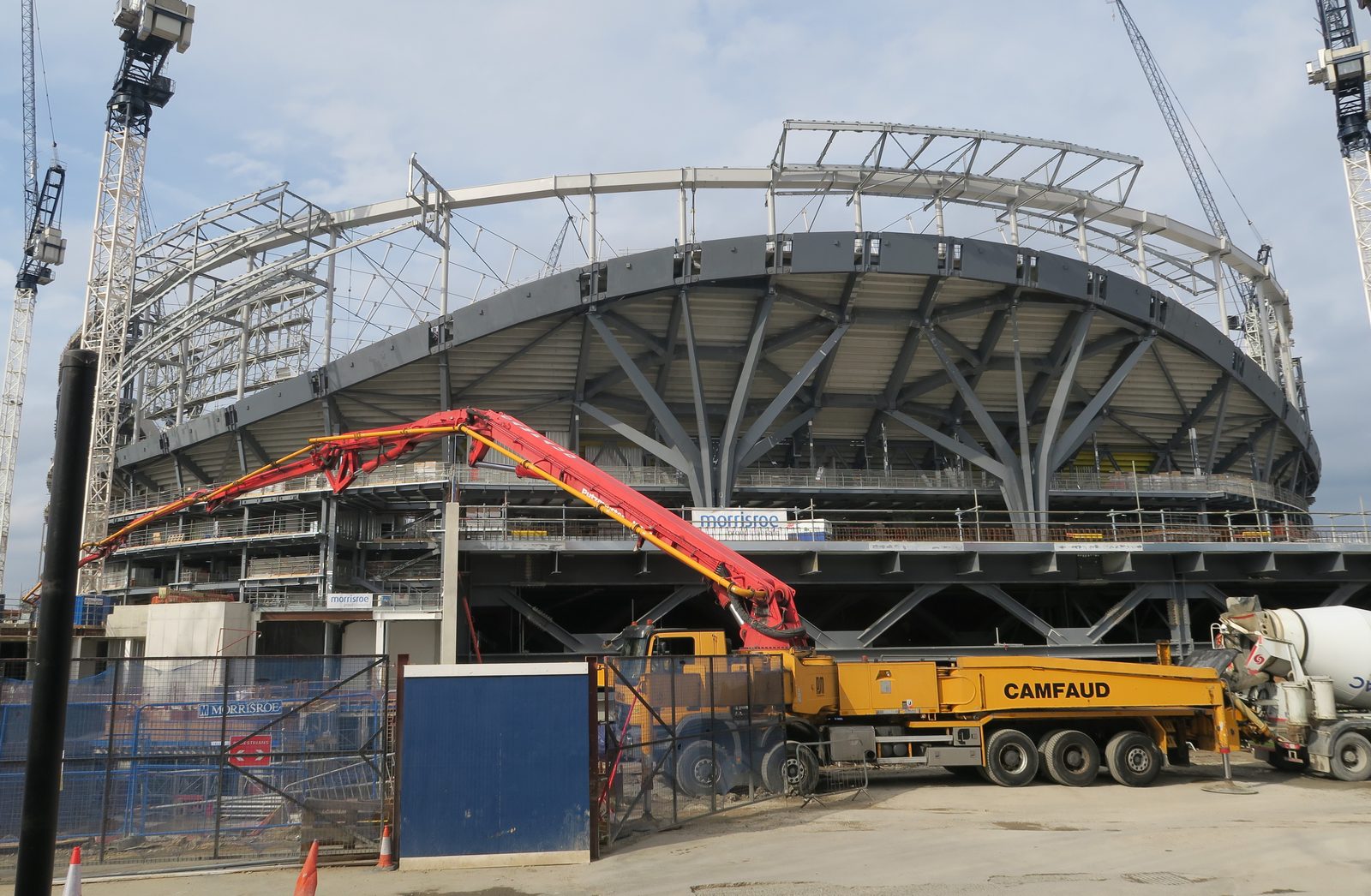 Tottenham maç ve stadyum anları